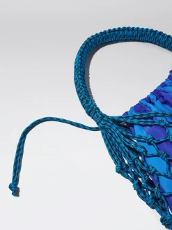 Knotted Cord Bag With Stripes|Parfois Store