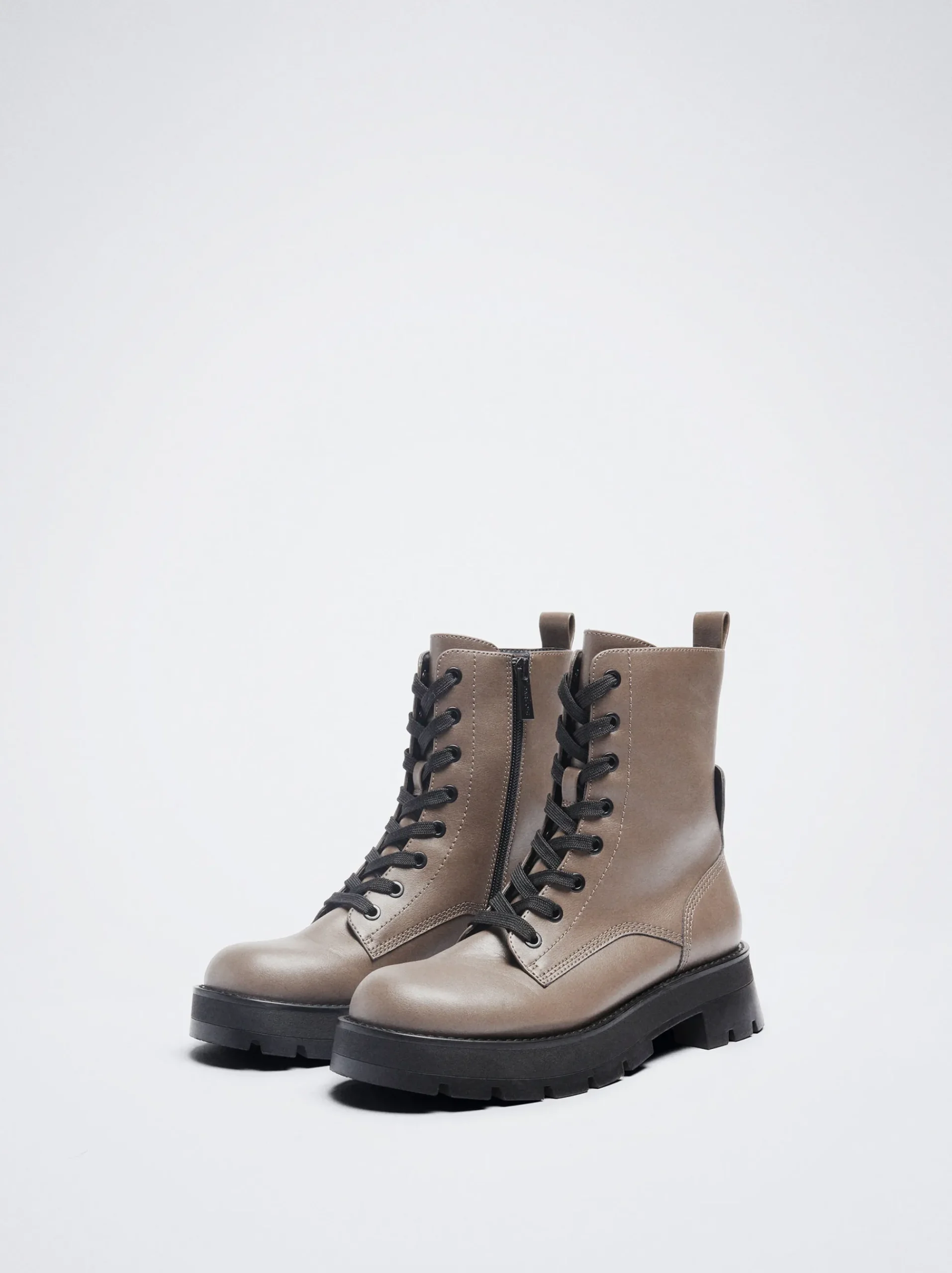 Laces Military Boots|Parfois Store