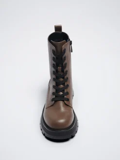 Laces Military Boots|Parfois Store
