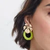 Leaf Earrings With Beads|Parfois Store