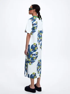 Leaf Print Midi Dress|Parfois Hot