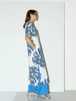 Leaf Print Midi Dress|Parfois Hot