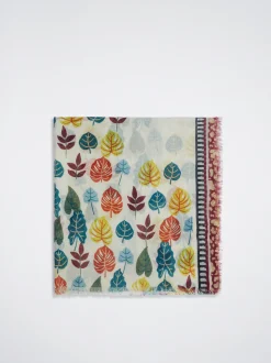 Leaf Printed Scarf|Parfois Outlet