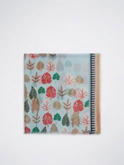 Leaf Printed Scarf|Parfois Flash Sale