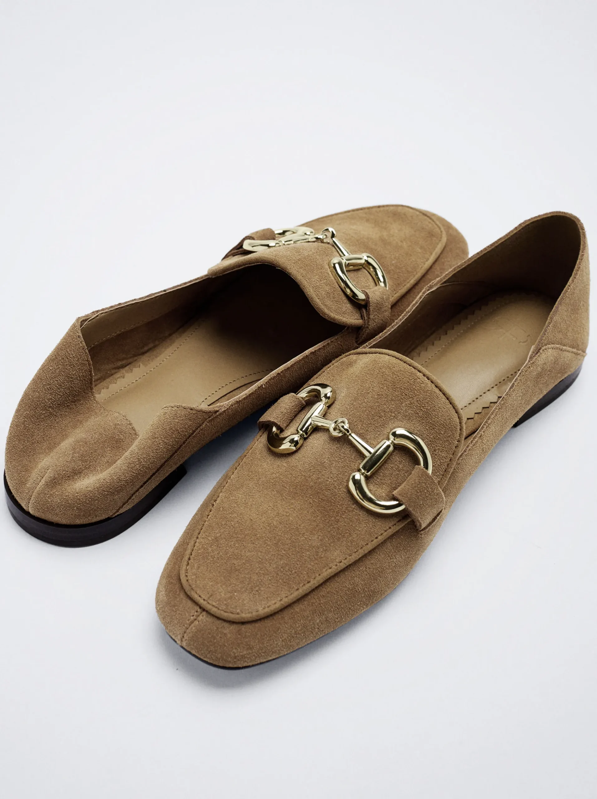 Leather Loafers With Buckle|Parfois Cheap
