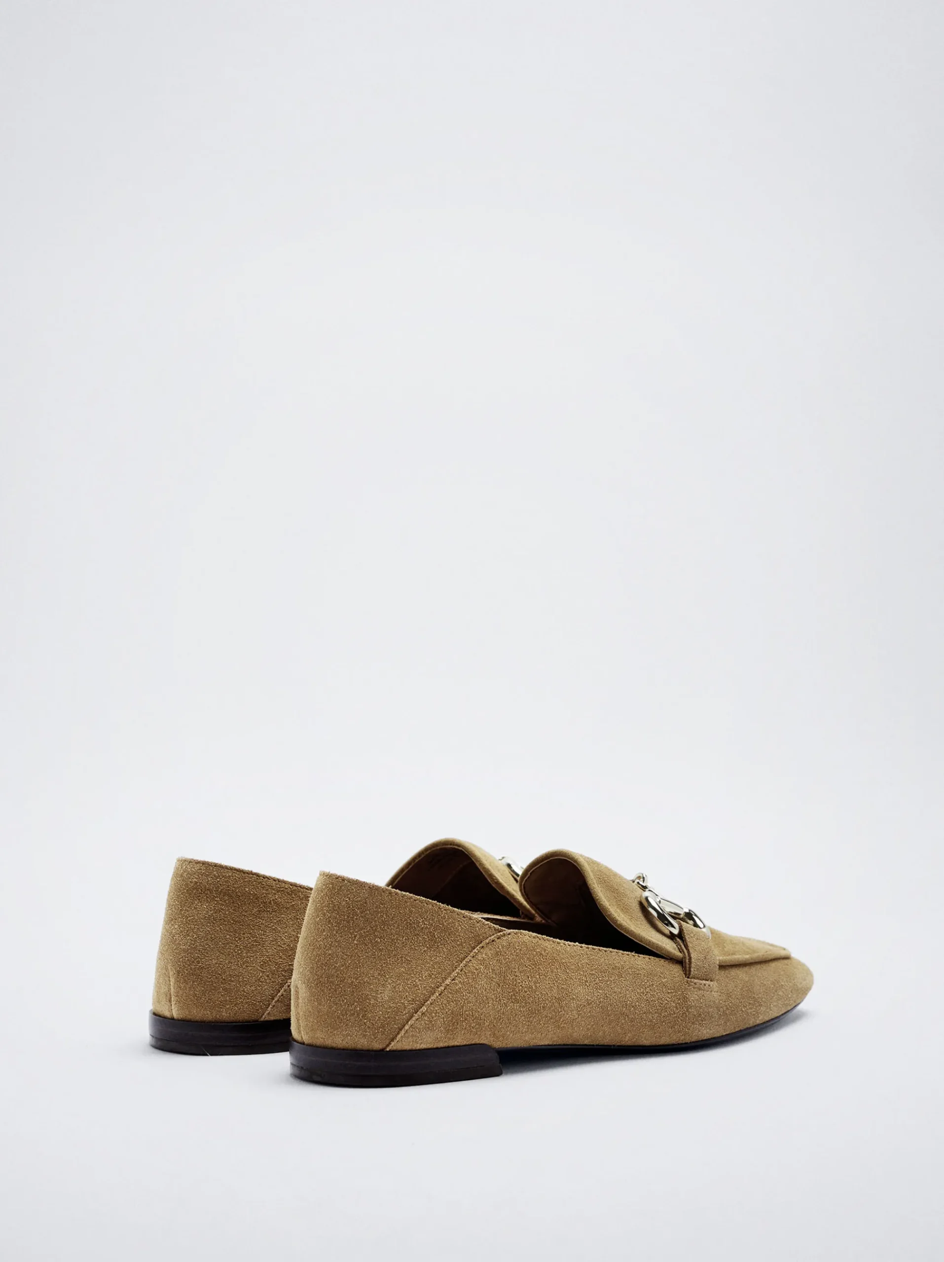 Leather Loafers With Buckle|Parfois Cheap