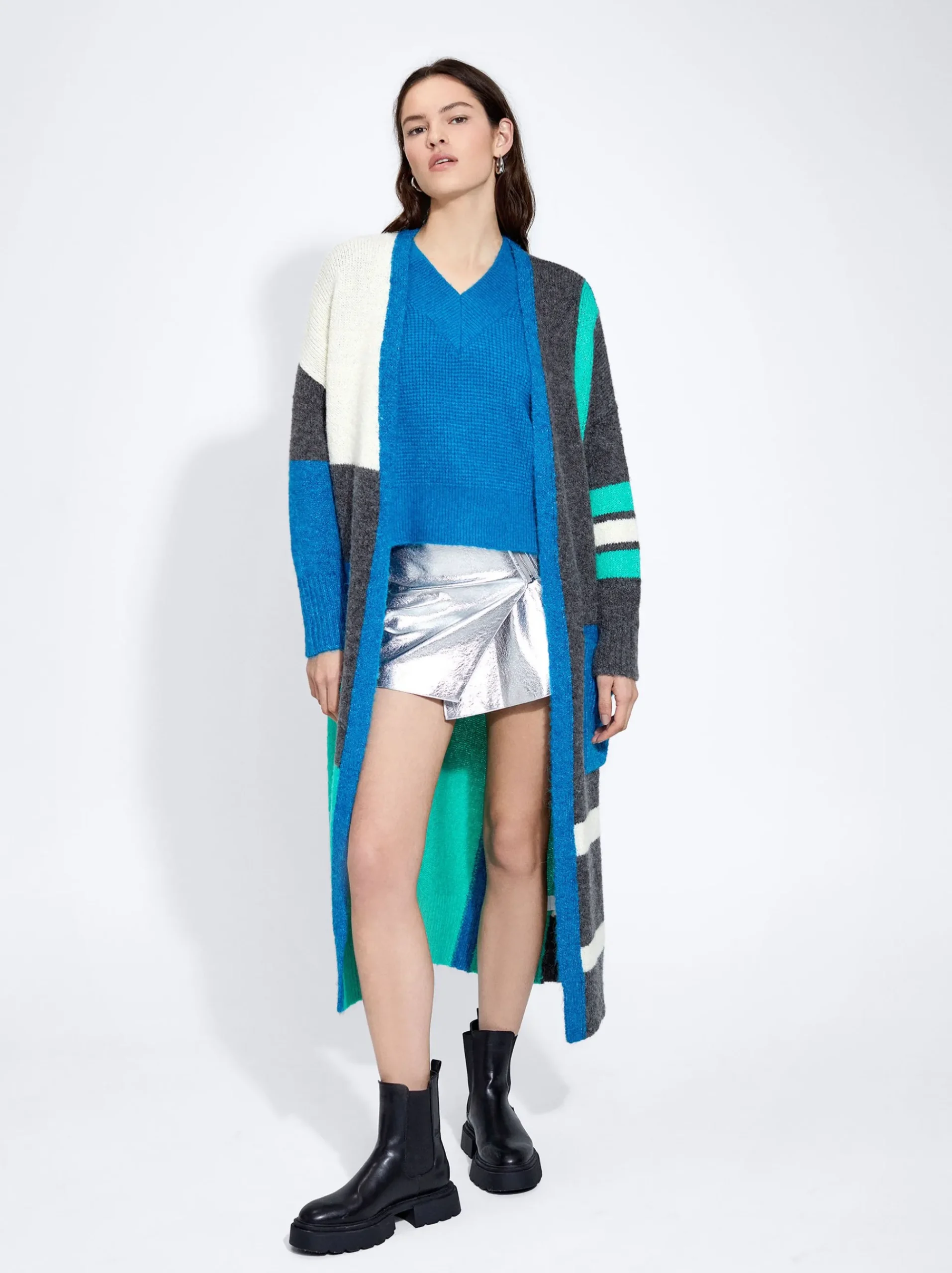 Long Knit Cardigan|Parfois Shop