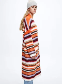 Long Knitted Cardigan With Pockets|Parfois Best Sale