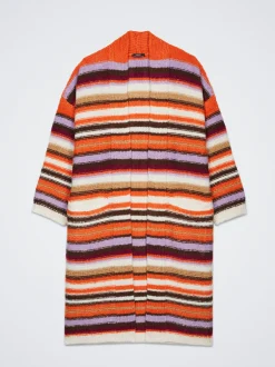 Long Knitted Cardigan With Pockets|Parfois Best Sale