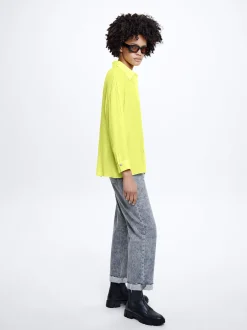 Long-Sleeve Textured Shirt|Parfois Best