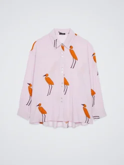 Long-Sleeved Printed Shirt|Parfois Cheap