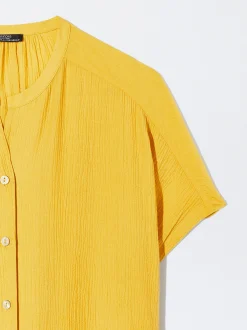 Loose-Fitting Shirt Dress|Parfois Hot