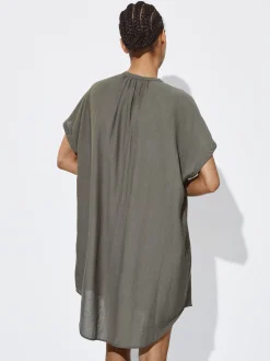 Loose-Fitting Shirt Dress|Parfois Cheap