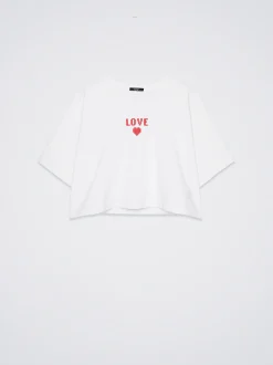 Love Cropped T-Shirt|Parfois Online