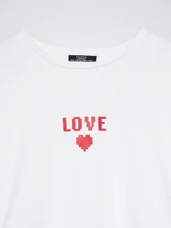 Love Cropped T-Shirt|Parfois Online