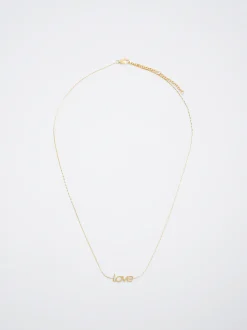 Love Steel Necklace|Parfois Cheap