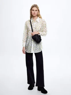 Lyocell Printed Shirt|Parfois Clearance