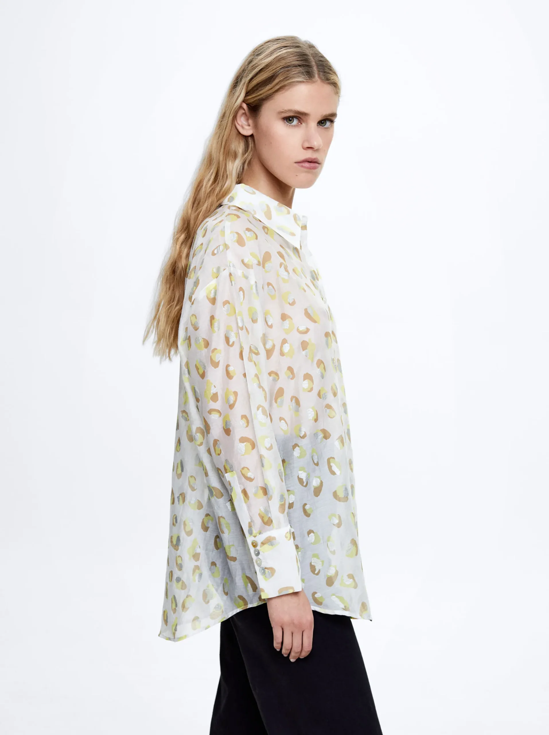 Lyocell Printed Shirt|Parfois Clearance