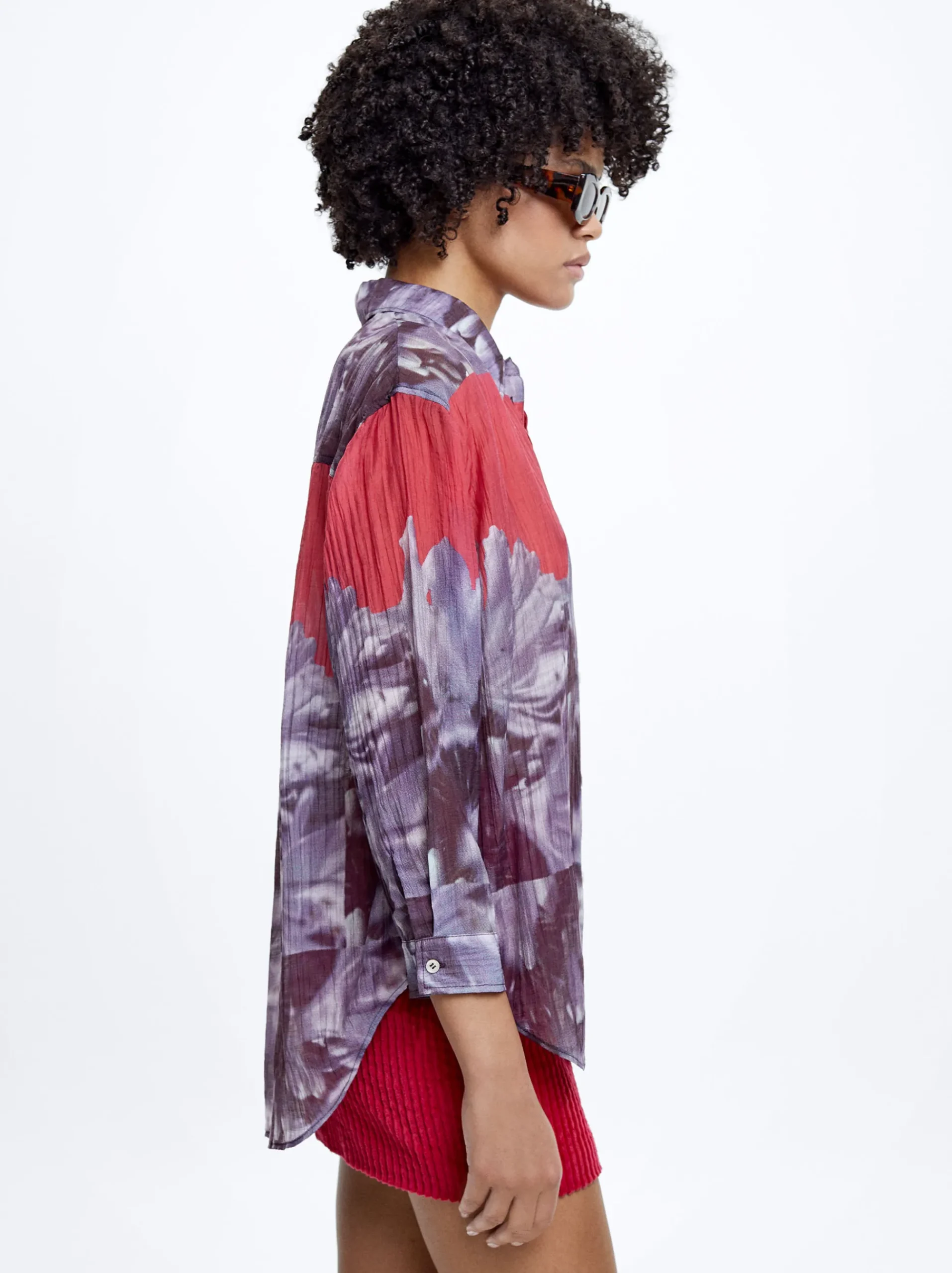 Lyocell Printed Shirt|Parfois Discount