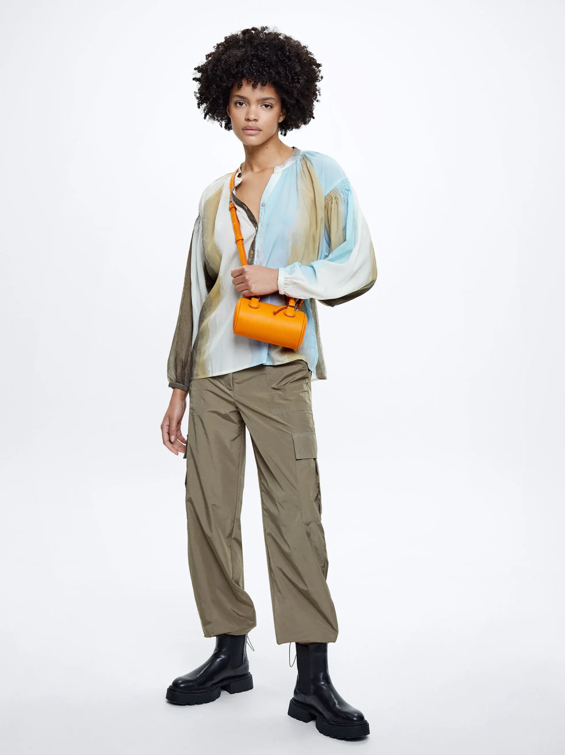 Lyocell Printed Shirt|Parfois Clearance