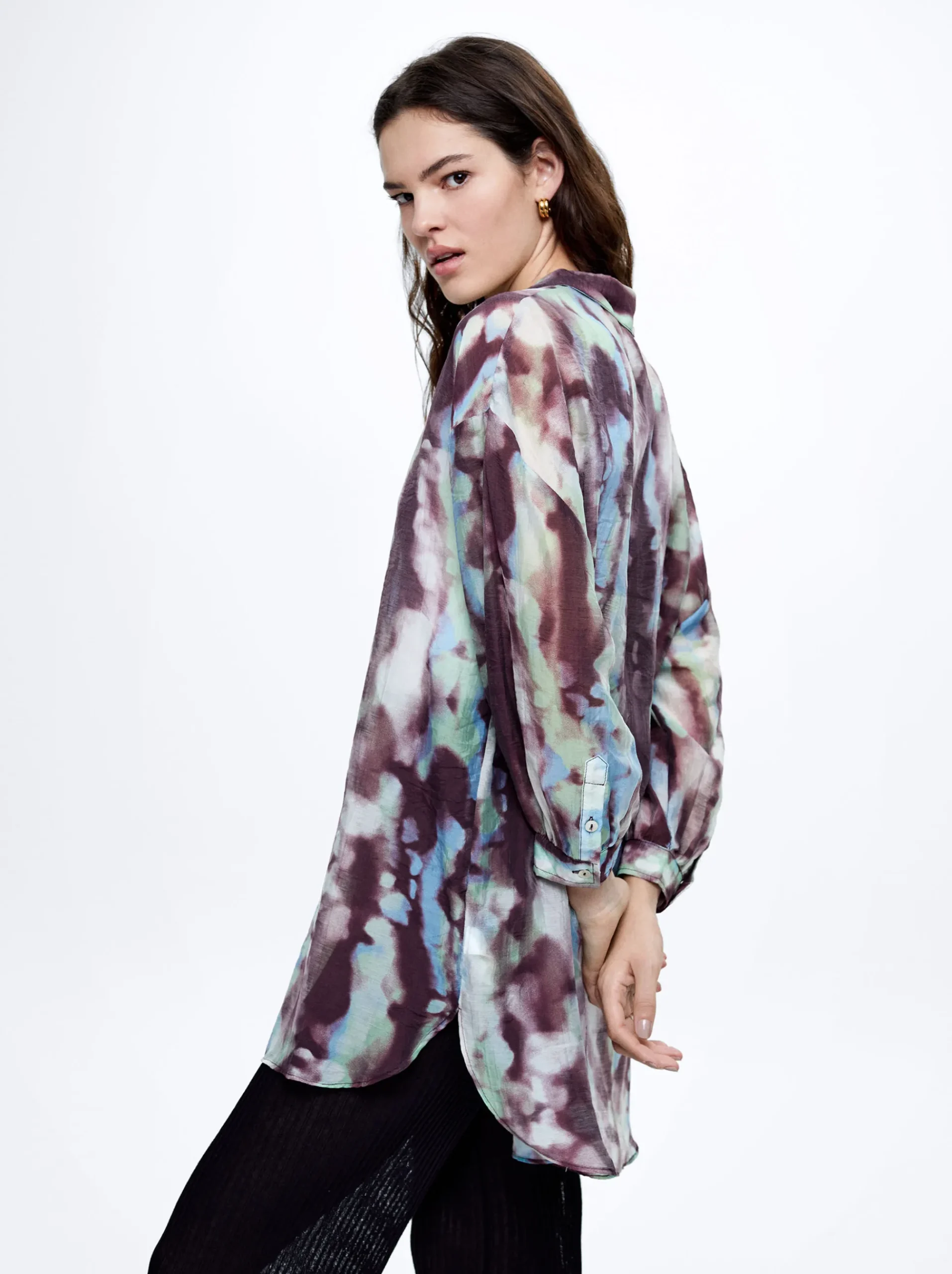 Lyocell Printed Shirt|Parfois Cheap