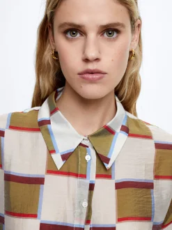 Lyocell Printed Shirt|Parfois Store