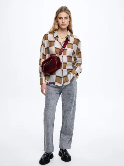 Lyocell Printed Shirt|Parfois Store