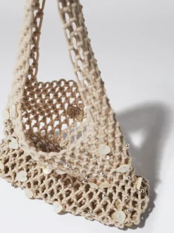 Mesh Bag With Shells And Strass|Parfois Store