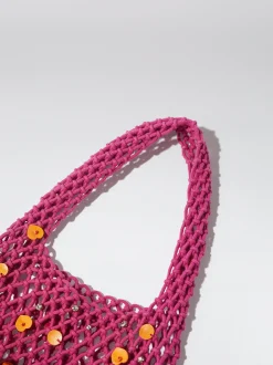 Mesh Bag With Shells And Strass|Parfois Fashion