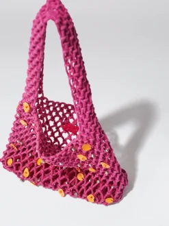Mesh Bag With Shells And Strass|Parfois Fashion