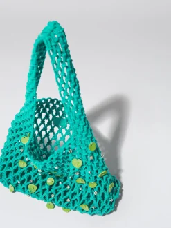 Mesh Bag With Shells And Strass|Parfois Cheap
