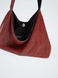 Mesh Fabric Shoulder Bag|Parfois Store