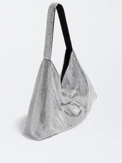 Mesh Fabric Shoulder Bag|Parfois Fashion