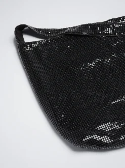 Mesh Fabric Shoulder Bag|Parfois Best