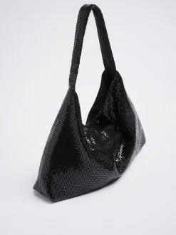 Mesh Fabric Shoulder Bag|Parfois Best
