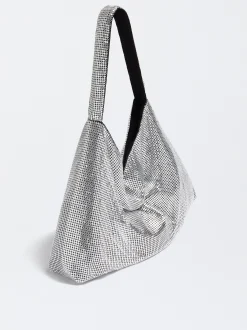Mesh Fabric Shoulder Bag|Parfois Store