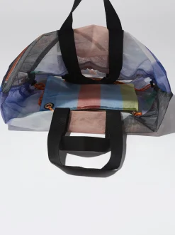 Mesh Fabric Tote Bag|Parfois Clearance