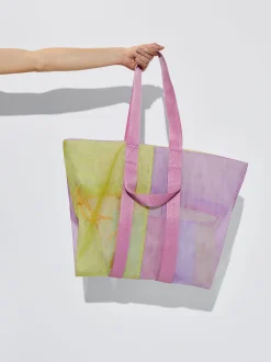 Mesh Fabric Tote Bag|Parfois Online