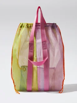 Mesh Fabric Tote Bag|Parfois Online