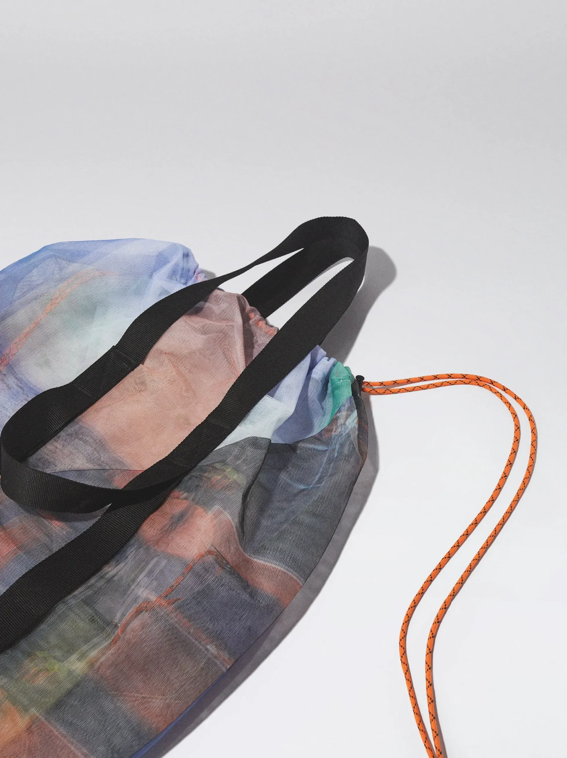 Mesh Fabric Tote Bag|Parfois Discount