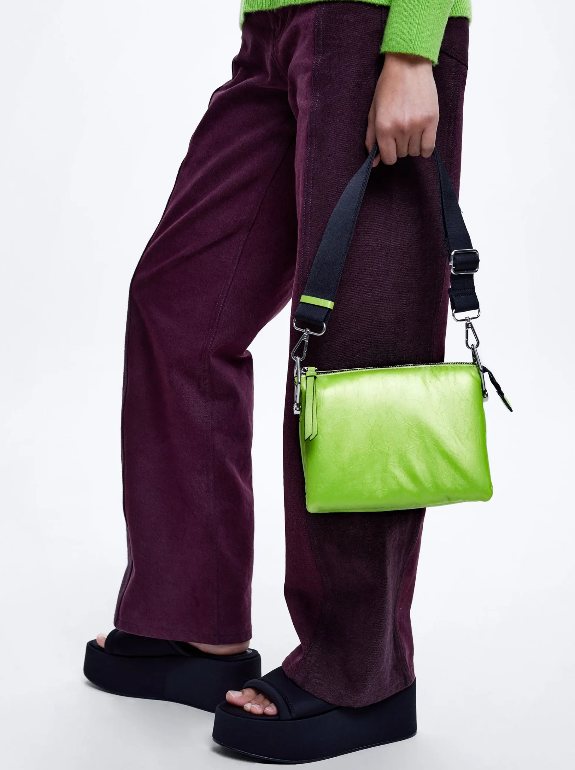 Metallic Crossbody Bag|Parfois Cheap