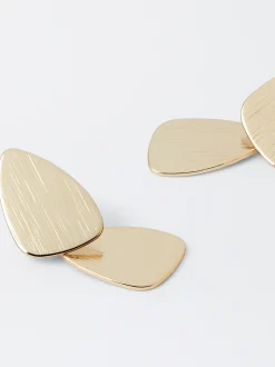 Metallic Earrings|Parfois Flash Sale