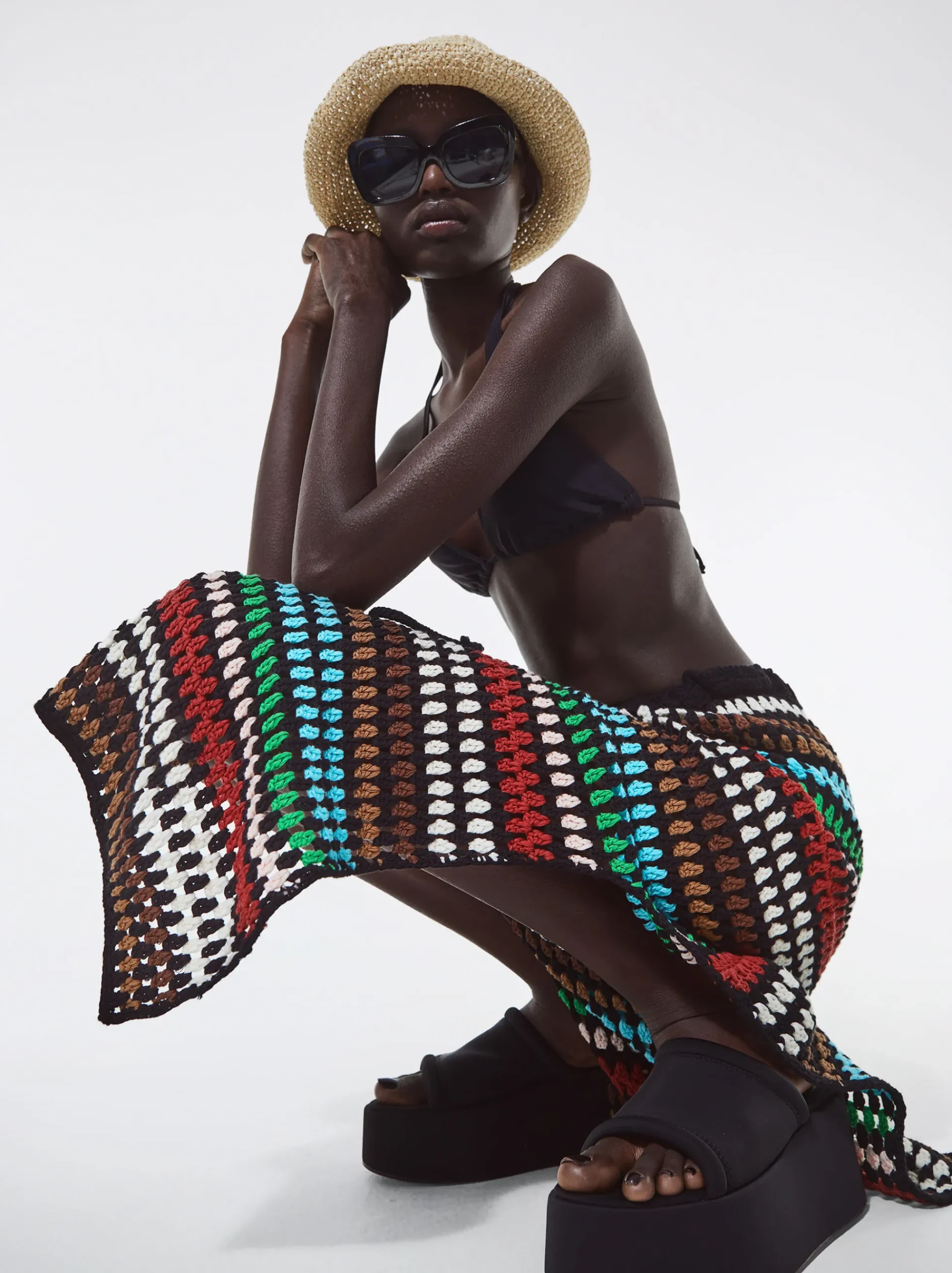 Midi Crochet Skirt|Parfois Fashion