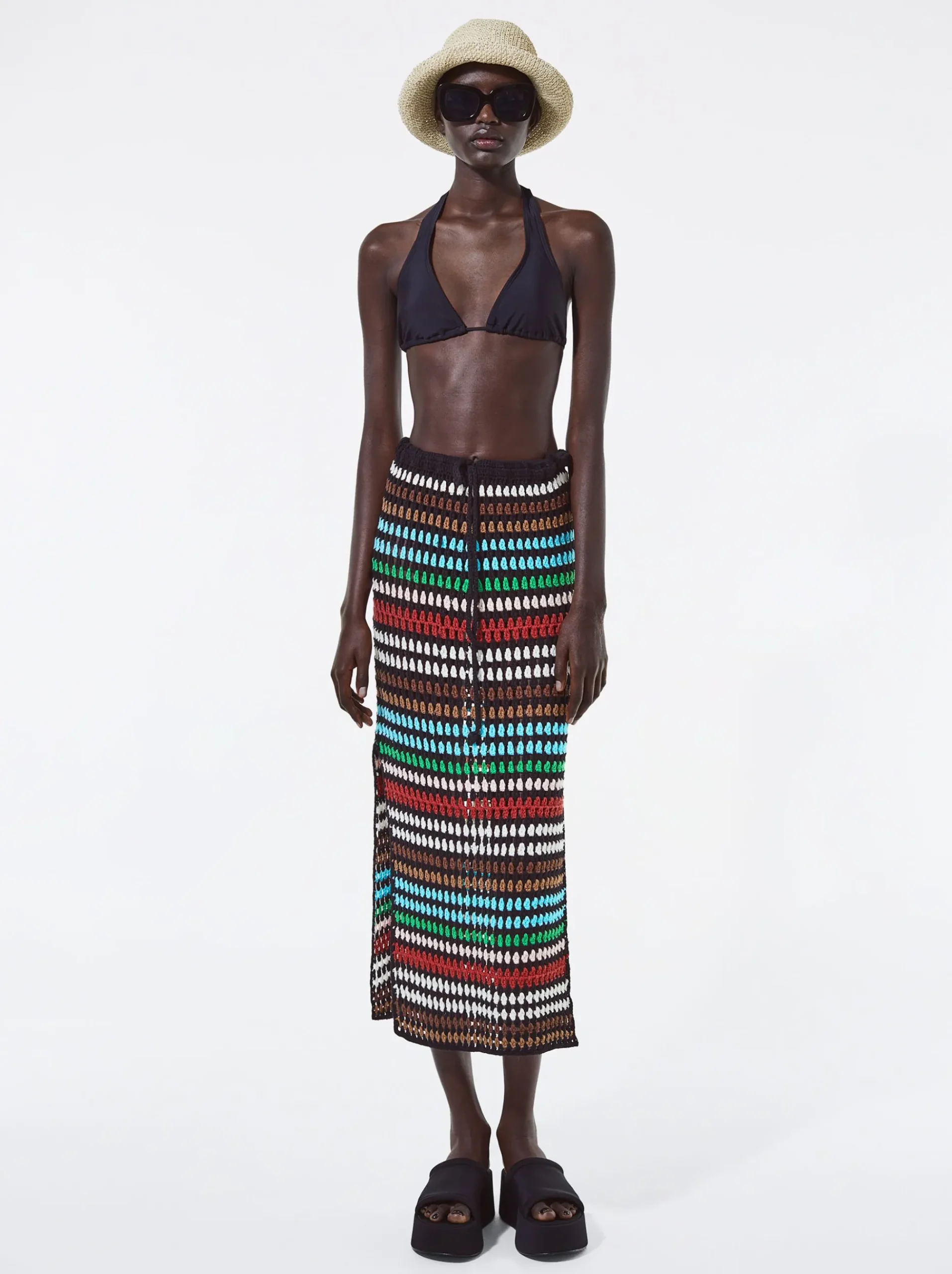 Midi Crochet Skirt|Parfois Clearance