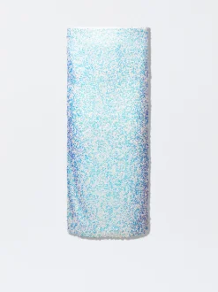 Midi Skirt With Sequins|Parfois Flash Sale