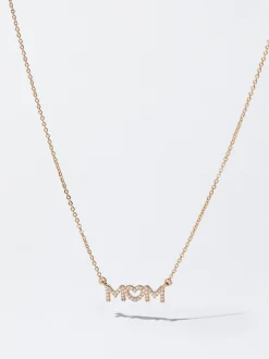 Mom Necklace With Zirconia|Parfois Sale