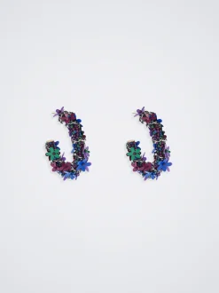 Multicolour Beaded Hoop Earrings|Parfois Clearance