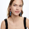 Multicoloured Crystal Earrings|Parfois Hot