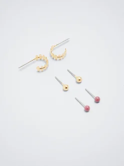 Multicoloured Earrings Set|Parfois Sale