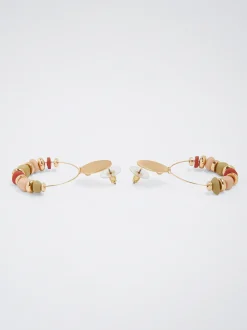 Multicoloured Earrings With Resin|Parfois Cheap